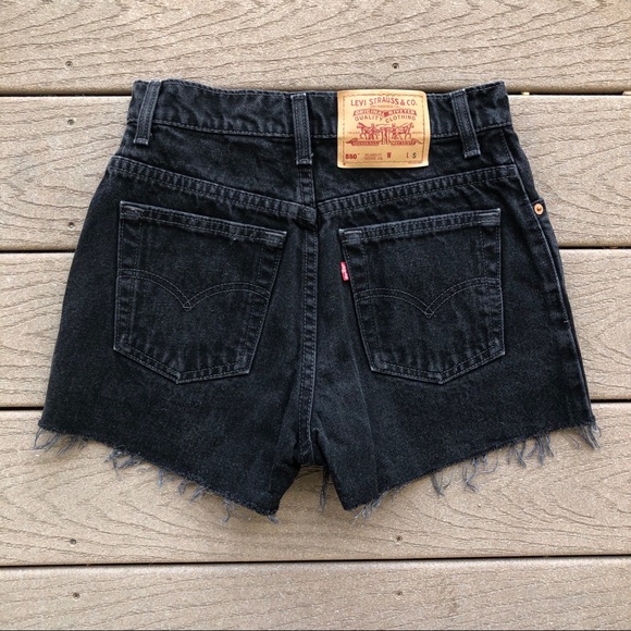 Vintage Pants - Mom jean shorts vintage high waisted